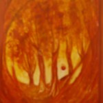 Morgenröte, Acryl auf Hartfaser, ca.60x90, 1997