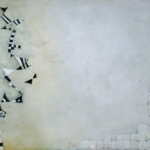 ohne Titel, Mischtechnik auf Leinwand, 50x70, 2025