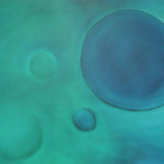 Blaubär bleibt Blaubär, Öl auf Leinwand, 80x60, 2003